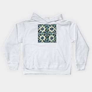 Italian Majolica Tile 25 Kids Hoodie